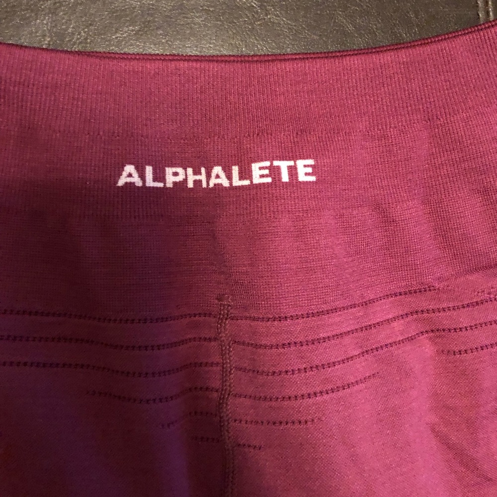 Alphalete Ozone Legging Raspberry Women's Large EUC! - Picture 6 of 12